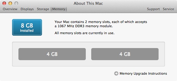 8Gb Memory